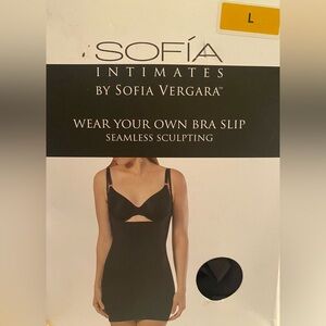Sofia by Sofia Vergara Black Seamless Slip